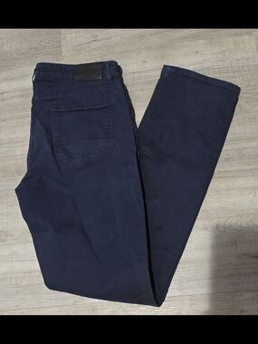 PAIGE Straight-Leg Jeans in Dark Navy